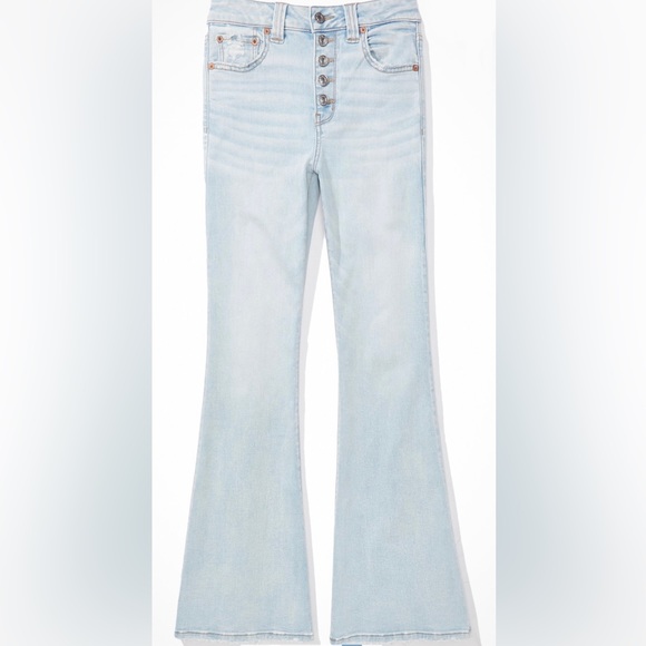 American Eagle Outfitters Denim - NWT American Eagle Next Level Super High Waisted Flare Jean Sz 14